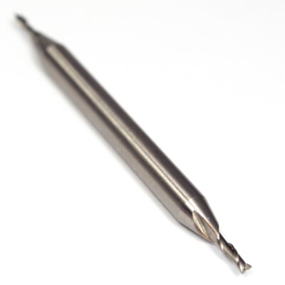 Interstate 01780048 Square Double End Mill 1/16'' 2FL HSS Uncoated
