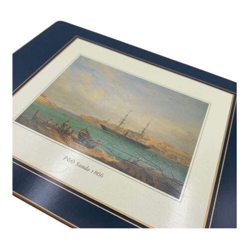 Vintage P&O Art Collection Placemats Set of 8 Steam Ships Art Prints Peninsular - Picture 11 of 20