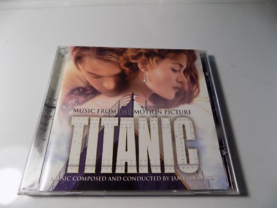 Soundtrack: Titanic (1997 US 15 Track CD w/12 Panel Foldout Insert) JAMES HORNER