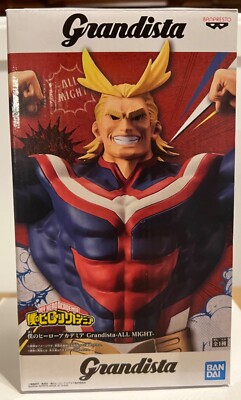 Brand New Banpresto My Hero Academia Grandista All Might Exclusive
