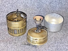 SVEA 123 Optimus vintage classic Backpacking Camp Stove w/ key, windscreen, top~
