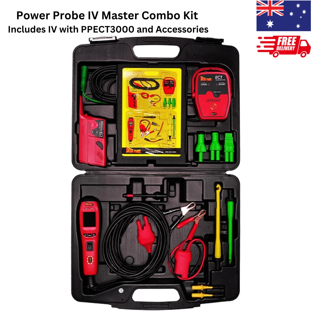 Power Probe IV Master Combo Kit Includes IV with PPECT3000 and