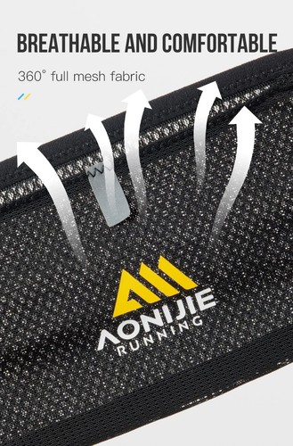 AONIJIE Multifunctional Outdoor Sports Zipper Running Waist Pack Travel Fanny - Picture 7 of 8