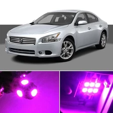 16 x Premium Hot Pink LED Lights Interior Package Kit for Nissan Maxima