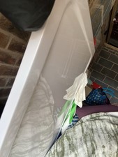 900 X 1711 27mm depth   Slimline  Wet Room, stone resin shower tray brand new