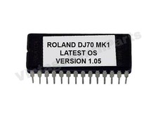 Roland DJ-70 Version 1.05 Firmware Latest OS Update Upgrade EPROM ROM DJ70