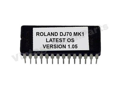 Roland DJ-70 Version 1.05 Firmware Latest OS Update Upgrade Eprom ROM DJ70