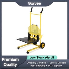 Hydraulic Material Lift 450 Lbs 36 Max Adjustable Forks Pallet Stacker Garage Hydraulic Material Lift 450 Lbs 36 Max Adjustable Forks Pallet Stacker Garage