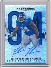 2017 PANINI PREFERRED DALVIN TOMLINSON 073/199