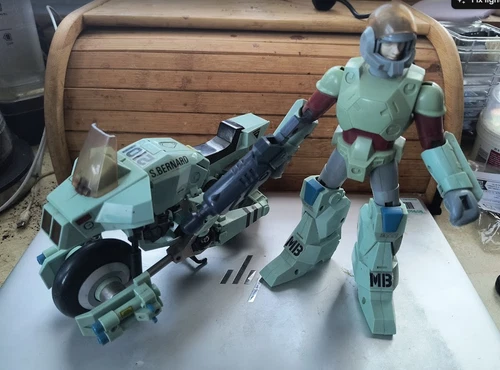 Gakken Scott Bernard Ride Armor/Cyclone - Robotech/Mospeada  - VINTAGE 80s Toy