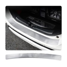 Car Rear Bumper Protector Guard, Anti-Scratch Carbon Fiber Trunk Door Sill Pr...