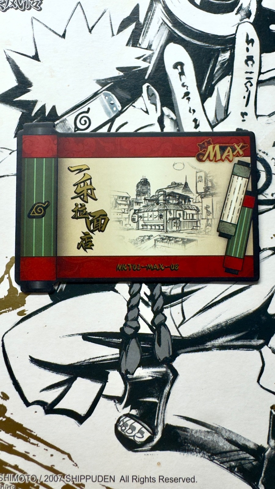 Naruto Ramen Ichiraku Sketch Special Card Nrt01 Max 08