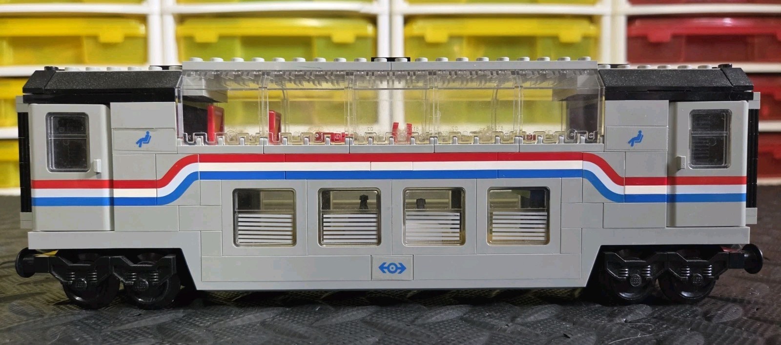 Lego Train Passenger Club Car 10002