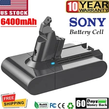 6400mAh 21.6V Battery For Dyson V6 SV03 SV04 SV05 DC58 DC59 DC61 Handheld Animal