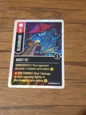 Unmatched Foil Promo Card - Blackbeard - Avast Ye!