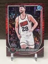 2025 Bowman Alperen Sengun Red Reptilian /5 #BCV-133 Color Match