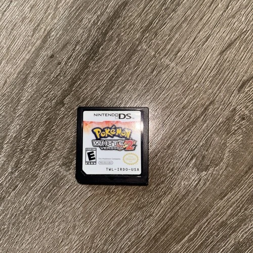 Pokemon: White Version 2 (Nintendo DS, 2012) Authentic Tested Works