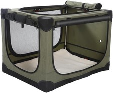 42 x 31 x 31 Inch Collapsible Soft Dog Crate for Dogs Up to 90 lbs Portable