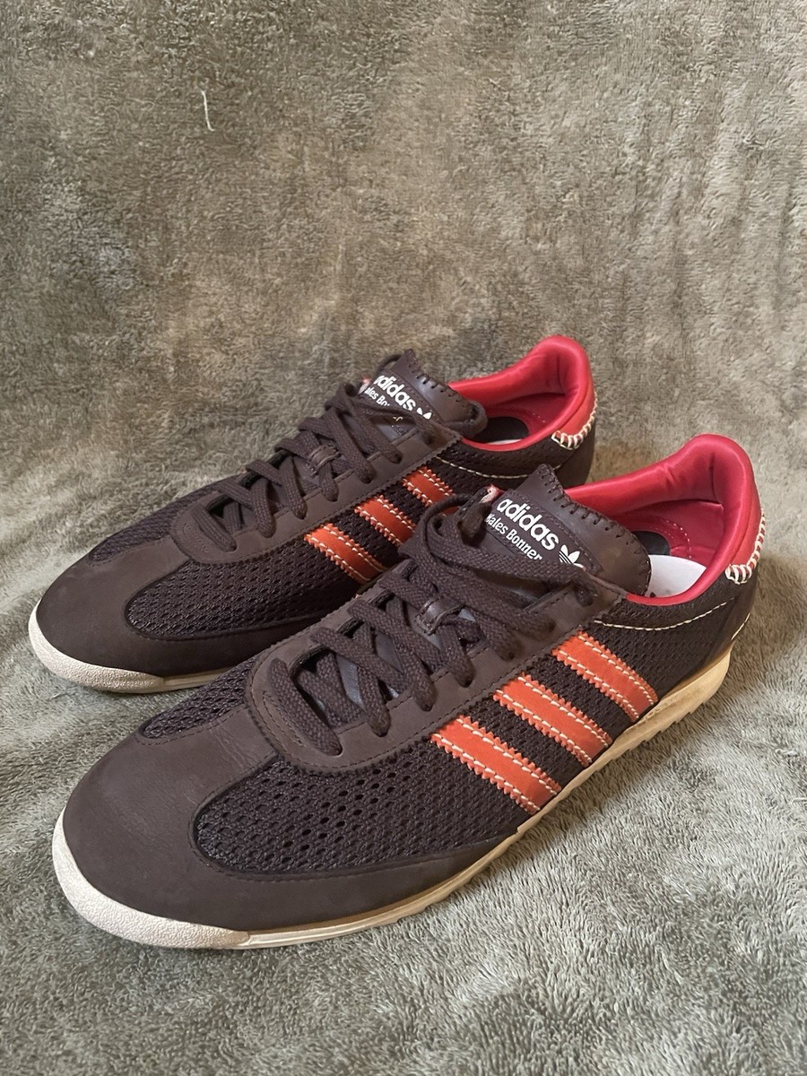 Adidas x Wales Bonner SL72 sneaker Brown/Collegiate Orange/Cream Size 12.5  US M | eBay