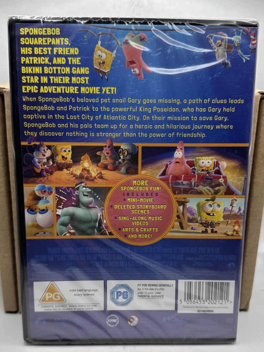 The SpongeBob Movie: Sponge On the Run DVD (2021) Keanu Reeves - Main Image