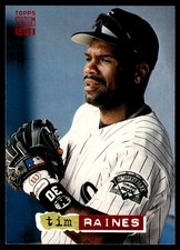Tim Raines 1994 Stadium Club #350 White Sox MLB READ FREE SHIPPING AutographDen
