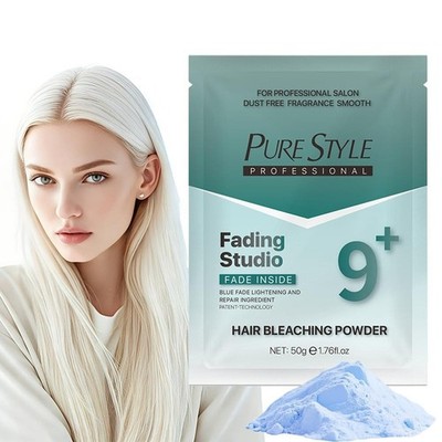 PureStyle Ammonia-Free Hair Bleach Powder 50g for All Hair Types
