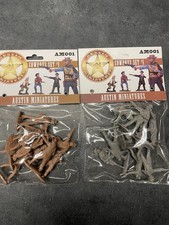 Austin Miniatures TSSD Conte Plastic Cowboys 54mm Scale