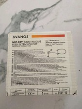 5 X AVANOS MIC-KEY EXTENSION SET 30CM 12 0141-12 NEW