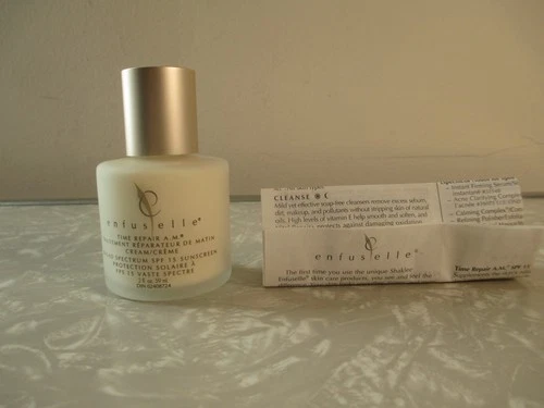 New Enfuselle by Shaklee TIME REPAIR A.M. Cream! 2 fl. oz, SPF 15