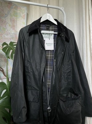 Barbour Arket Wachsjacke Kollektion 2025 Größe  Neuwertig Dunkelgrün