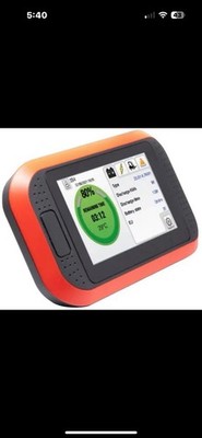 EnerSys Truck iQ Smart Battery Dashboard Monitors Forklift Battery Status Meter