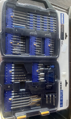#ad Kobalt 106 Piece Power Tool Accessory Set 0515933 $64.99