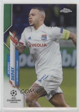 Memphis Depay Chrome UCL 2019 Green Refractor /99