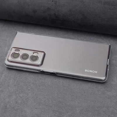 For Honor Magic V2 Crystal Clear Glossy Hard case Back Shell cover