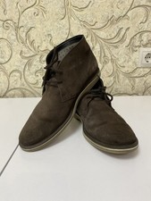 Men Hogan Boots Brown Suede 41.5
