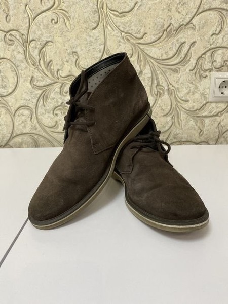 Men Hogan Boots Brown Suede 41.5