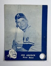 1960 Lake to Lake Braves Joe Adcock LB33-01