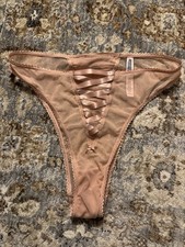 Victoria's Secret Brazilian Tulle Panty Dream Angels High Leg As Is