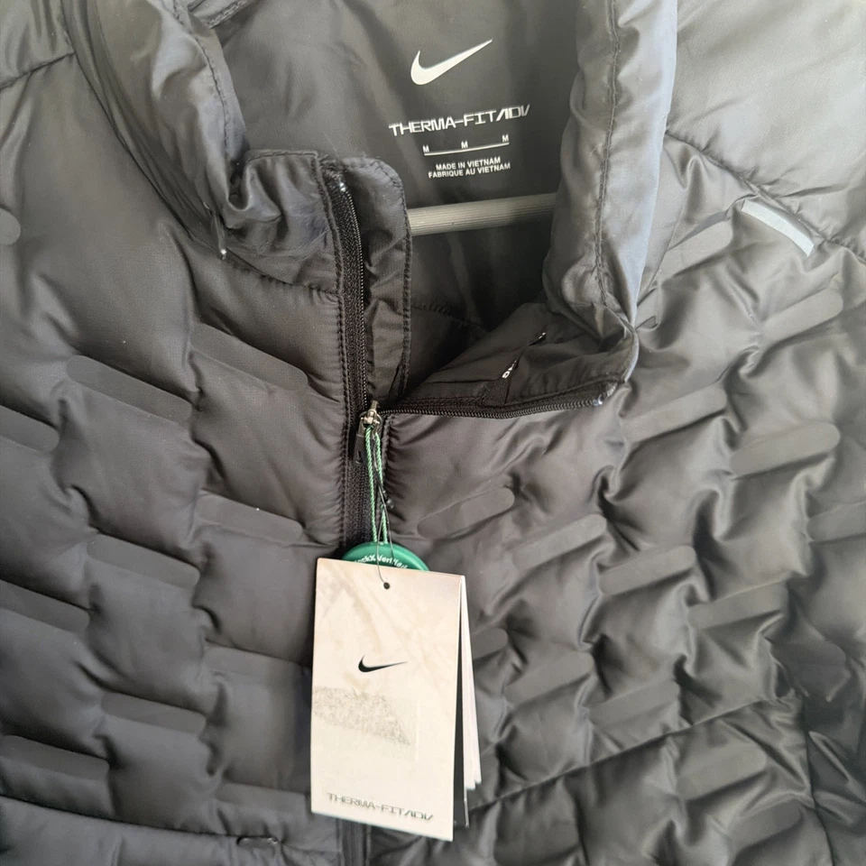 Nike Therma-FIT ADV AeroLoft Repel Down Running Jacket Grey Sz M FB7556-084 NWT - Image 2 of 4