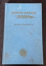 Austin Healey 3000 Driver's Handbook |BN7 & BT7  Hardcover AKD 1102B | FREE S&H