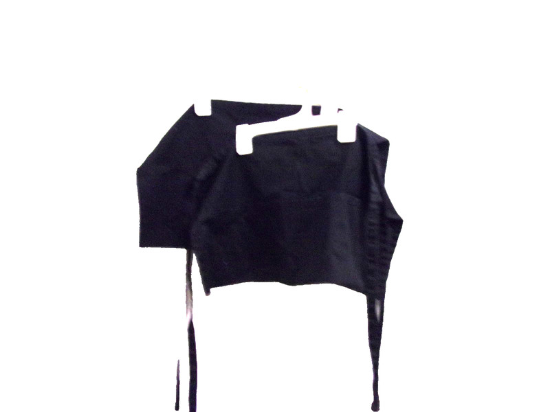Lot of 2 Unisex Server's/Waiter Half Aprons 3 Pockets Ties Black