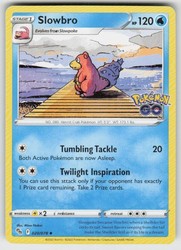 Slowbro 020/078 Pokémon GO Uncommon