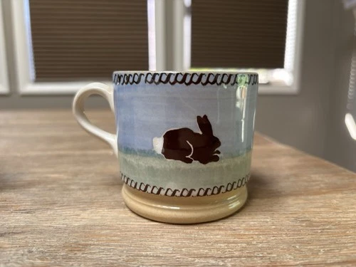Nicholas Mosse Pottery Ireland 3 Rabbit Mug Used Excellent Condition No Chips