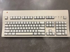 Apple Extended Keyboard II M3501 - ADB Works For Power Macintosh White ALPS 1990