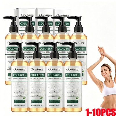 10/1X Collagen Body Oil   Firming Lifting Skin Tightening Massage Oil, Hydrating