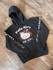 Hello Kitty Tokyo Black Hoodie Size Small