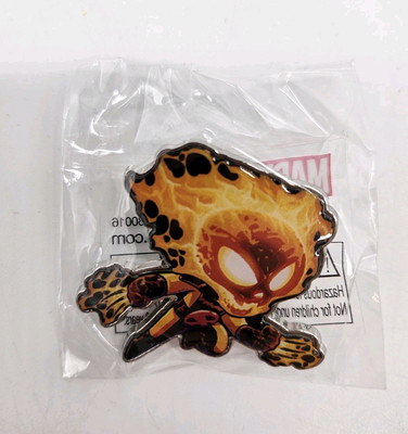 Hellverine Scottie Young Marvel Unlimited Exclusive Pin Wolverine Rider NIP