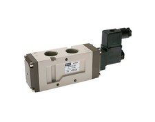 5/2 Wege Magnetventil 1/2" m. Federrückstellung o. Impulsventil, 5/2 Wege-Ventil