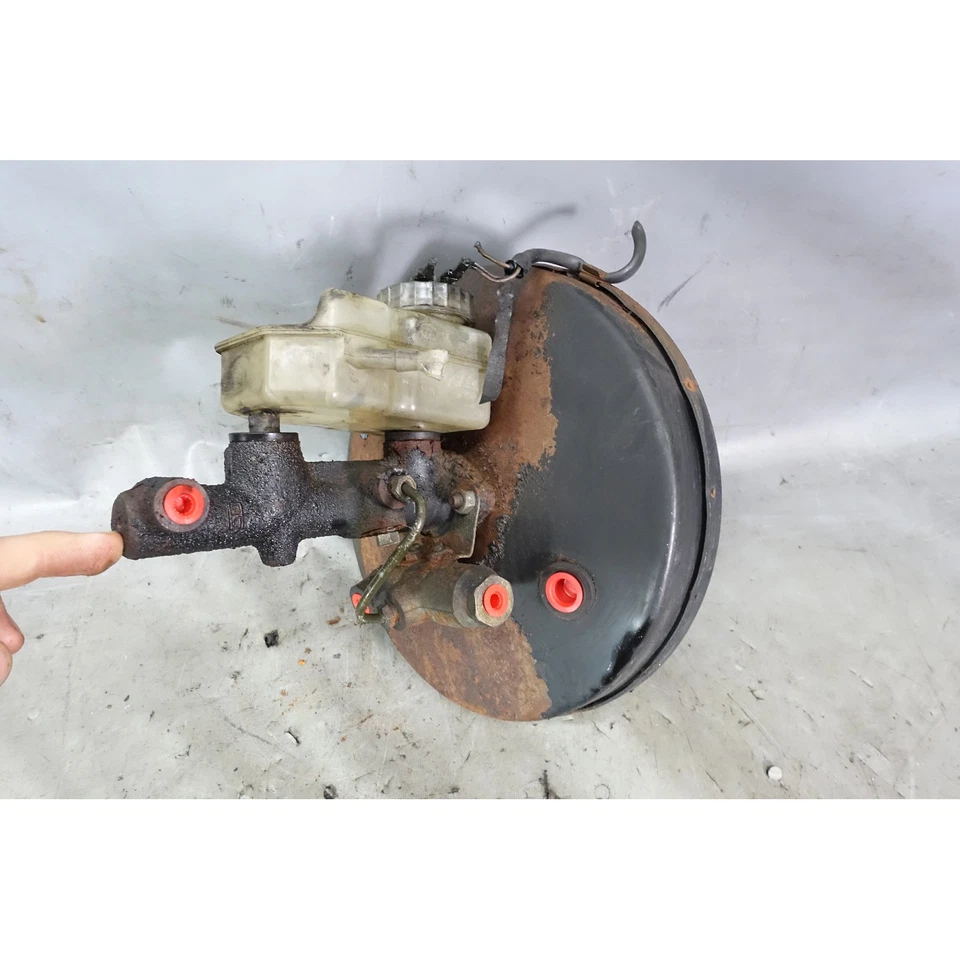 BMW E30 325e 325i 1984-1987 refuerzo de freno temprano y cilindro maestro acero ATE Foto 2 de 4