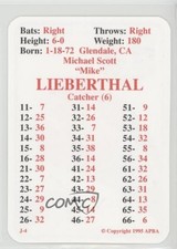 1995 APBA Baseball 1994 Season Mike Lieberthal fm0